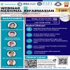 Webinar Nasional Kefarmasian “Peran Profesionalisme Tenaga Kefarmasian Dalam Melakukan Komunikasi Dan Edukasi Pada Pelayanan Swamedikasi Dengan Produk bahan Alam”