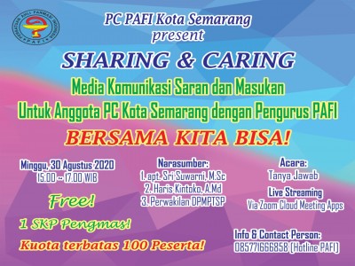 Sharing & Caring PAFI PC KOTA SEMARANG