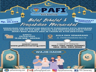 HALAL BIHALAL & PENGABDIAN MASYARAKAT  